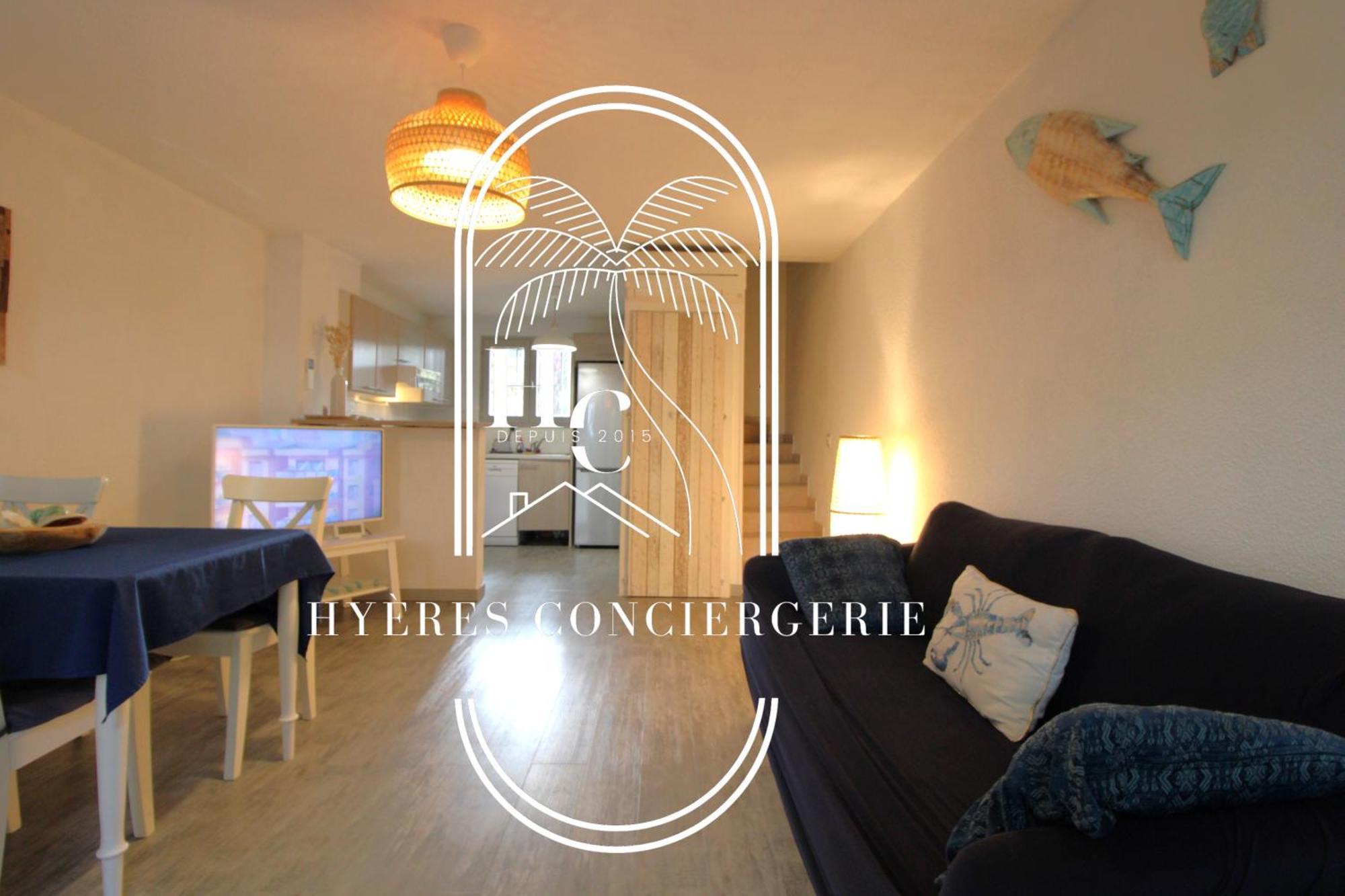 Апартаменты Triplex Le Port D'Hyeres-400M-Clim Wifi Parking By Hc Экстерьер фото